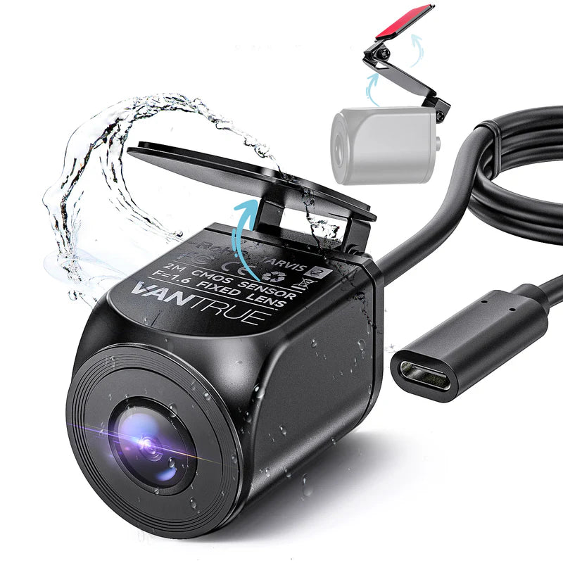 Vantrue RC07 1-CH Rear Camera - Waterproof IP67 for N4 Pro/S1 Pro