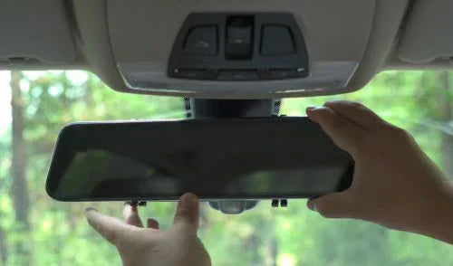 Mirror Cam Mounting Options: Strap, OEM Bracket & Centre Console