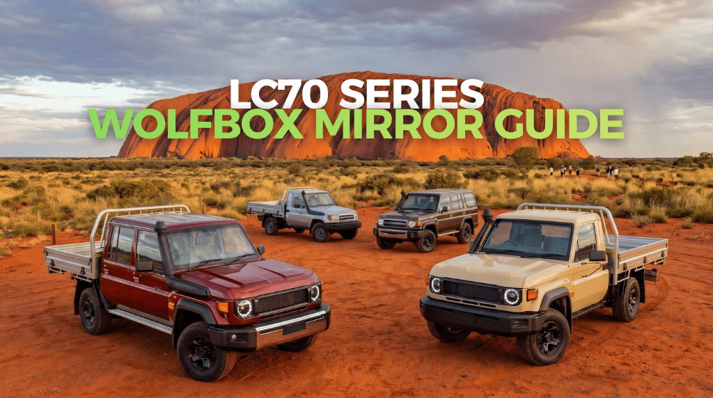 Best Dash Cam for the Toyota Land Cruiser 70 Series: Wolfbox Mirror Cam Guide