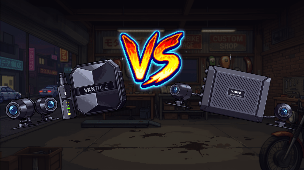 VIOFO MT1 vs Vantrue Falcon F1: Which Motorcycle Dash Cam Wins?