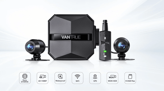 Vantrue Falcon F1 Review: 4K Front and Rear Protection for Riders