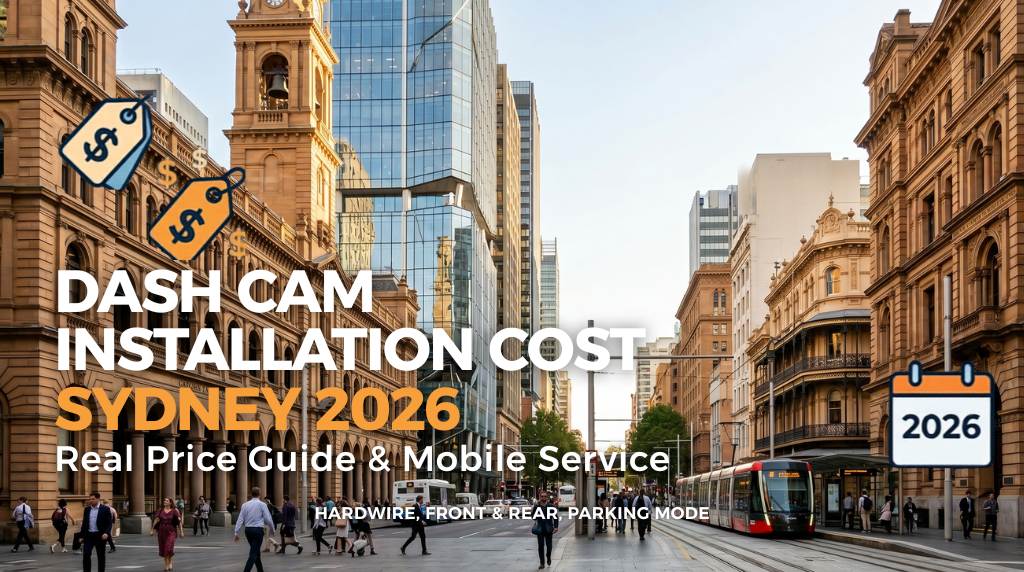 Dash Cam Installation Cost Sydney 2026: Price Guide