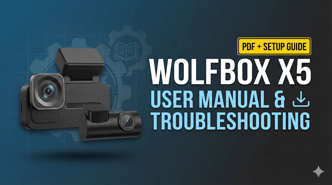 WOLFBOX X5 User Manual & Troubleshooting Guide