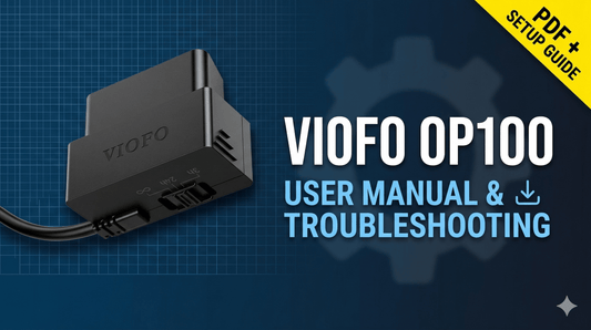 VIOFO OP100 OBD-II Guide: Pro Parking Mode Without the Fuse Box