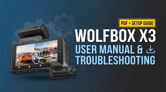 WOLFBOX X3 User Manual & Troubleshooting Guide