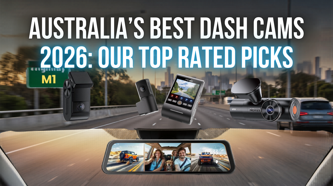 Best Dash Cam Australia 2026: Front & Rear Picks