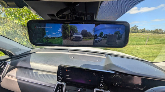 WOLFBOX Mirror Dash Cam vs Safety Dave Mirror Monitor: Which Suits Your Caravan?