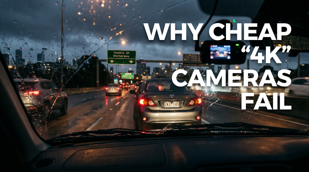 Why Cheap 4K Dash Cams Fail at Night (and Why It Matters)