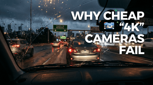 Why Cheap 4K Dash Cams Fail at Night (and Why It Matters)