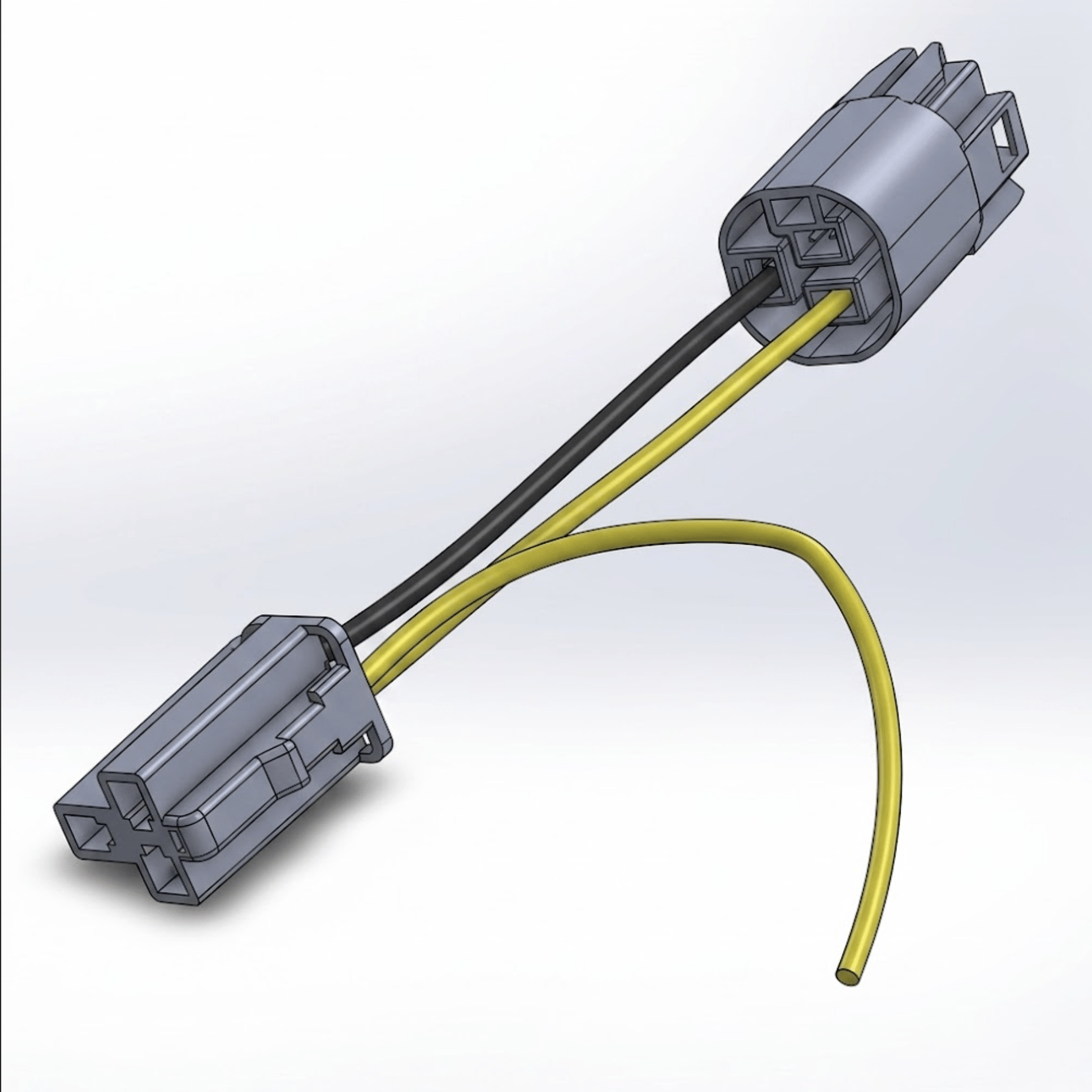 BYD Add-an-Ignition T-Harness hardwire kit with black and yellow wires for dash cam parking mode