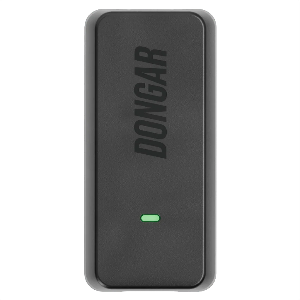 Dongar Classic OEM mirror plug dash cam adapter with green LED indicator for hidden install