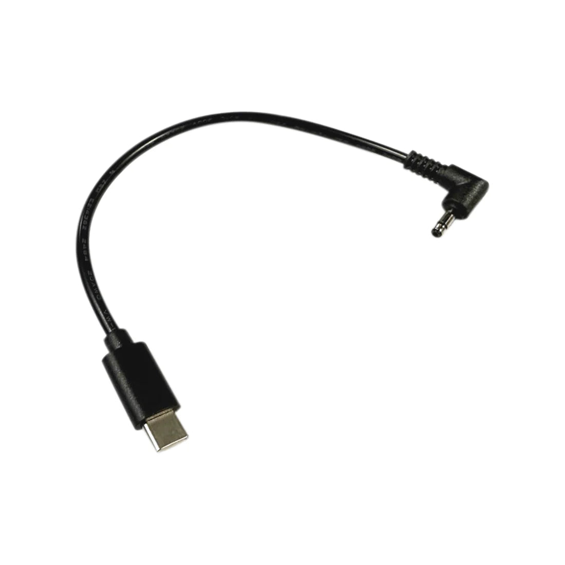 Close-up of Dongar USB-C to 9V barrel plug adapter cable details