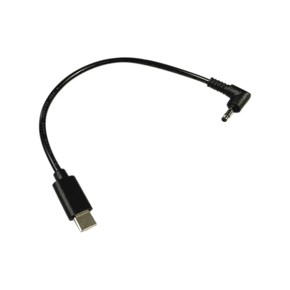 Close-up of Dongar USB-C to 9V barrel plug adapter cable details
