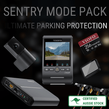 VIOFO A329S 2CH dash cam bundle with BP100 battery for BYD EV sentry mode parking protection