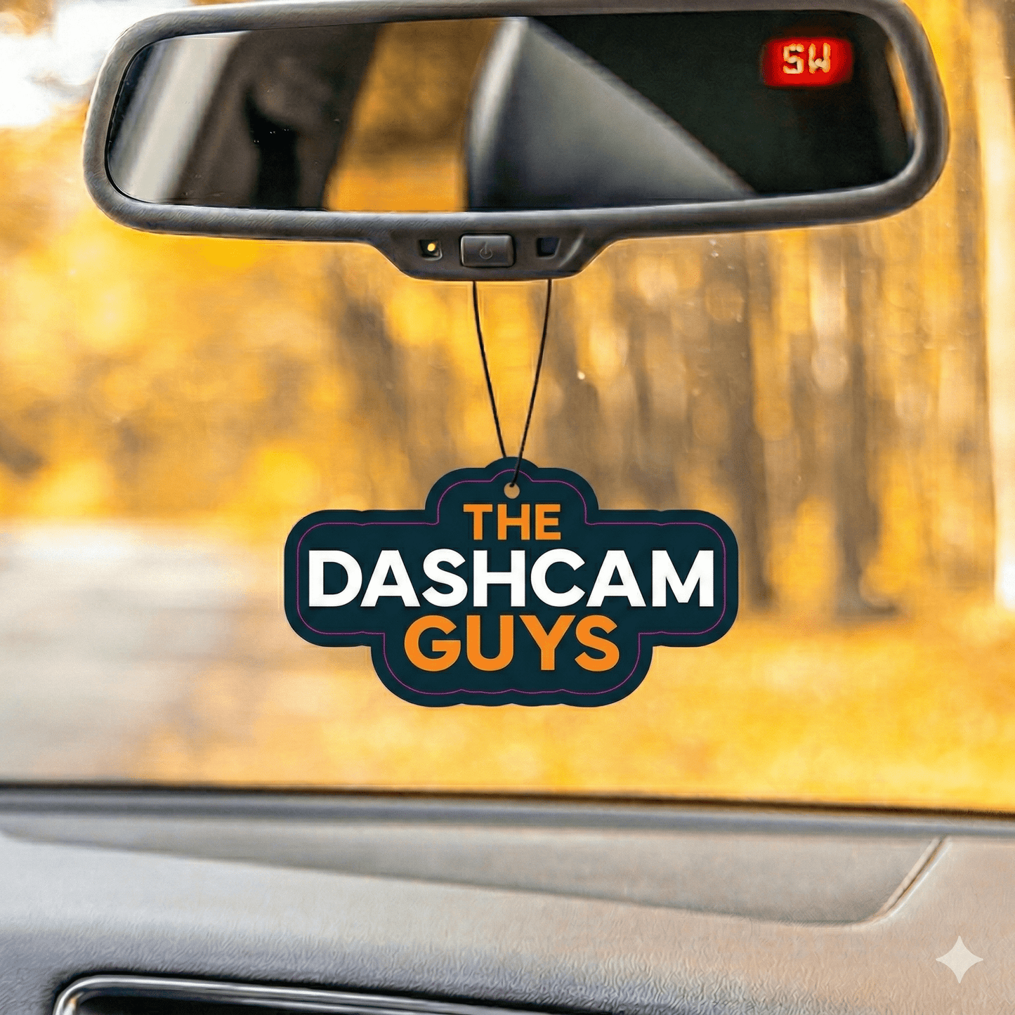 The Dash Cam Guys Air Freshener - Double-Sided, 2 Scents