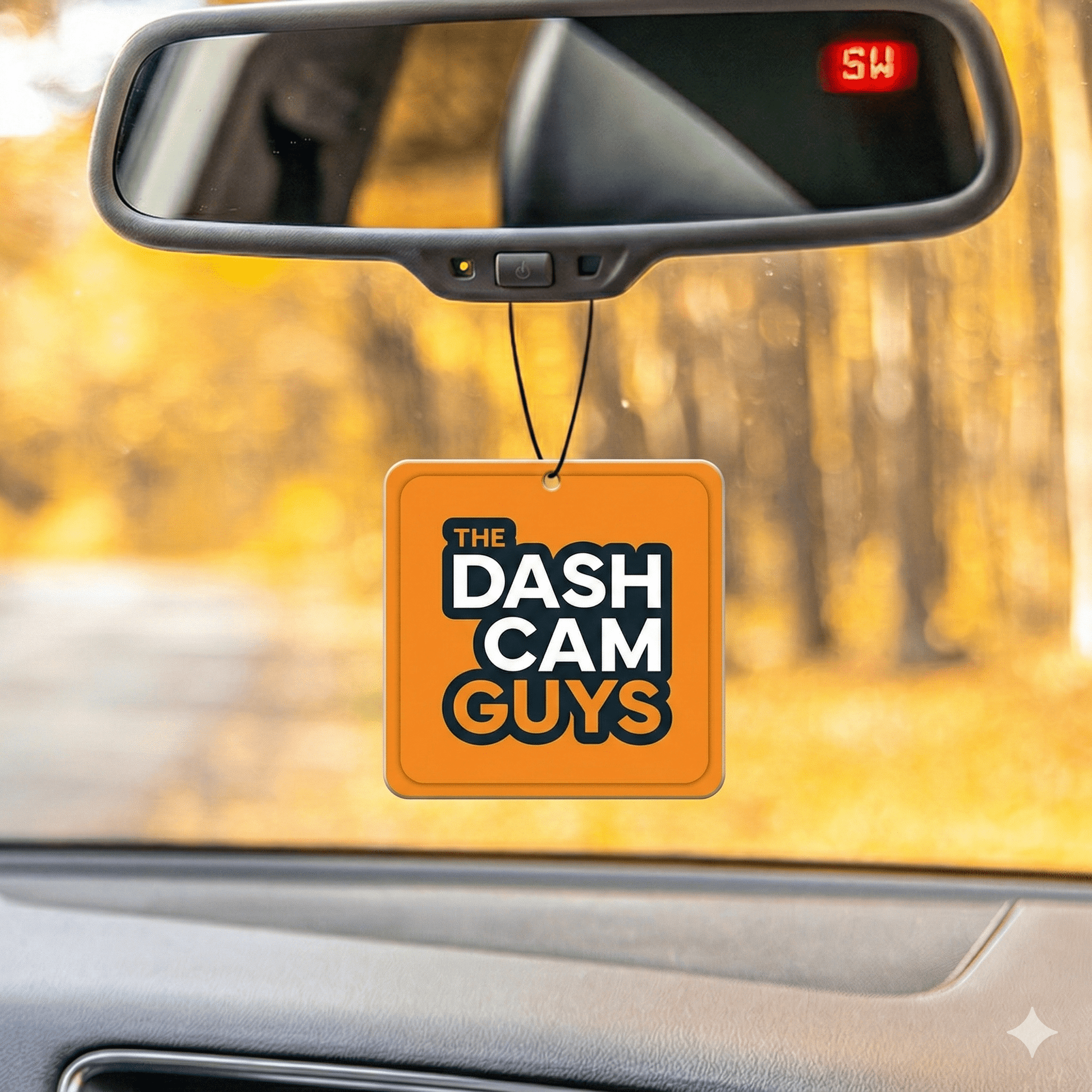 The Dash Cam Guys Air Freshener - Double-Sided, 2 Scents