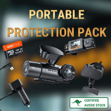 The "Portable" Protection Pack | Dual 2K Dash Cam + Suction Mount & 128GB RR1 Pack