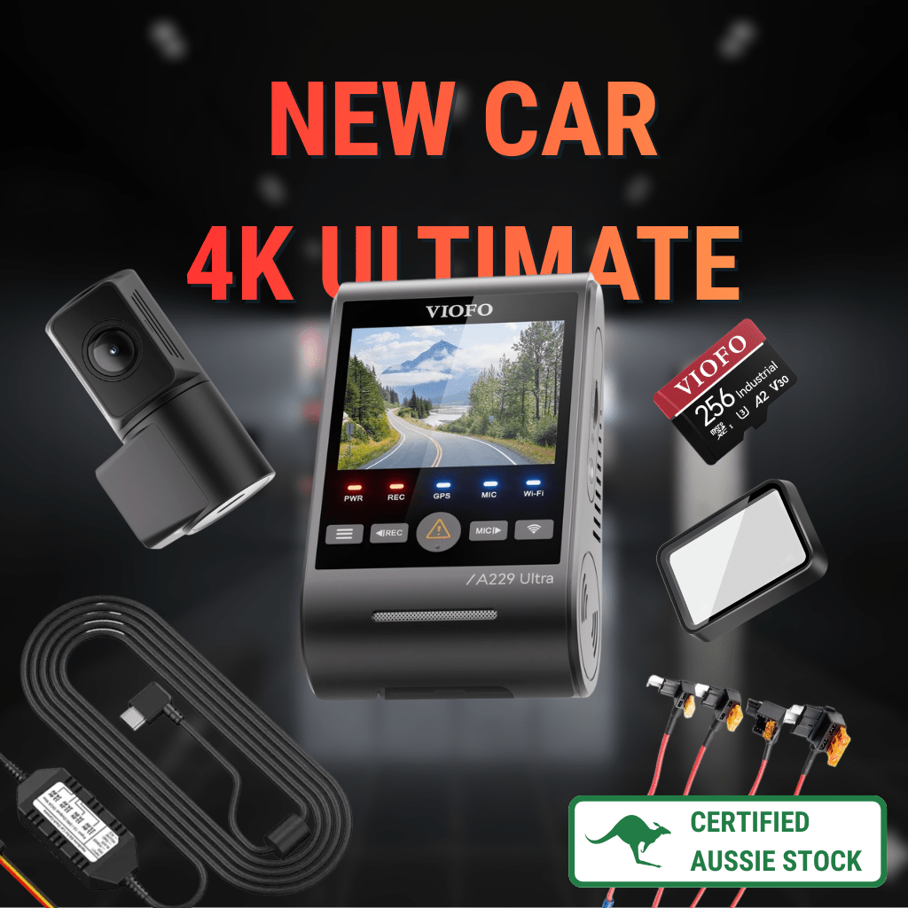 The "Ultimate New Car" Protection Pack | Dual 4K A229 Ultra NC1 Pack