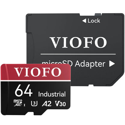 VIOFO 64GB High Endurance Industrial Grade MicroSD Card