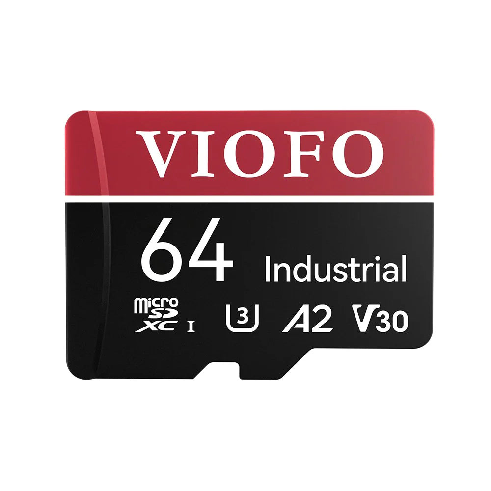 VIOFO 64GB High Endurance Industrial Grade MicroSD Card