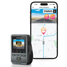 VIOFO A119 Mini 2 - 2K 60 FPS Dash Cam - Sony STARVIS 2, GPS & Voice Control