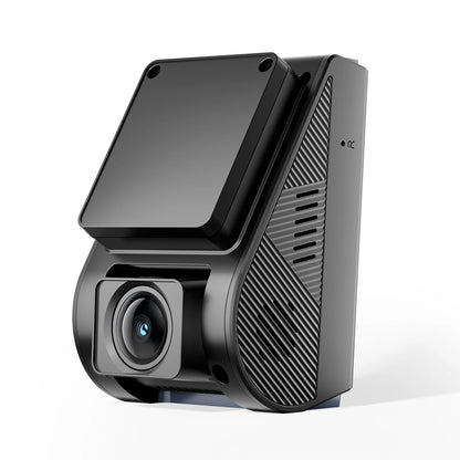 VIOFO A119M Pro black dash cam front-three-quarter view with textured grip and lens