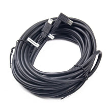 VIOFO A129 Plus Duo rear cable with low-profile right-angle Mini-USB connector for extended reach
