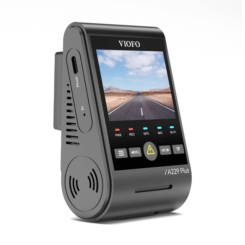 VIOFO A229 Plus 1-CH 2K HDR Dash Cam - Starvis 2 Wi-Fi 6