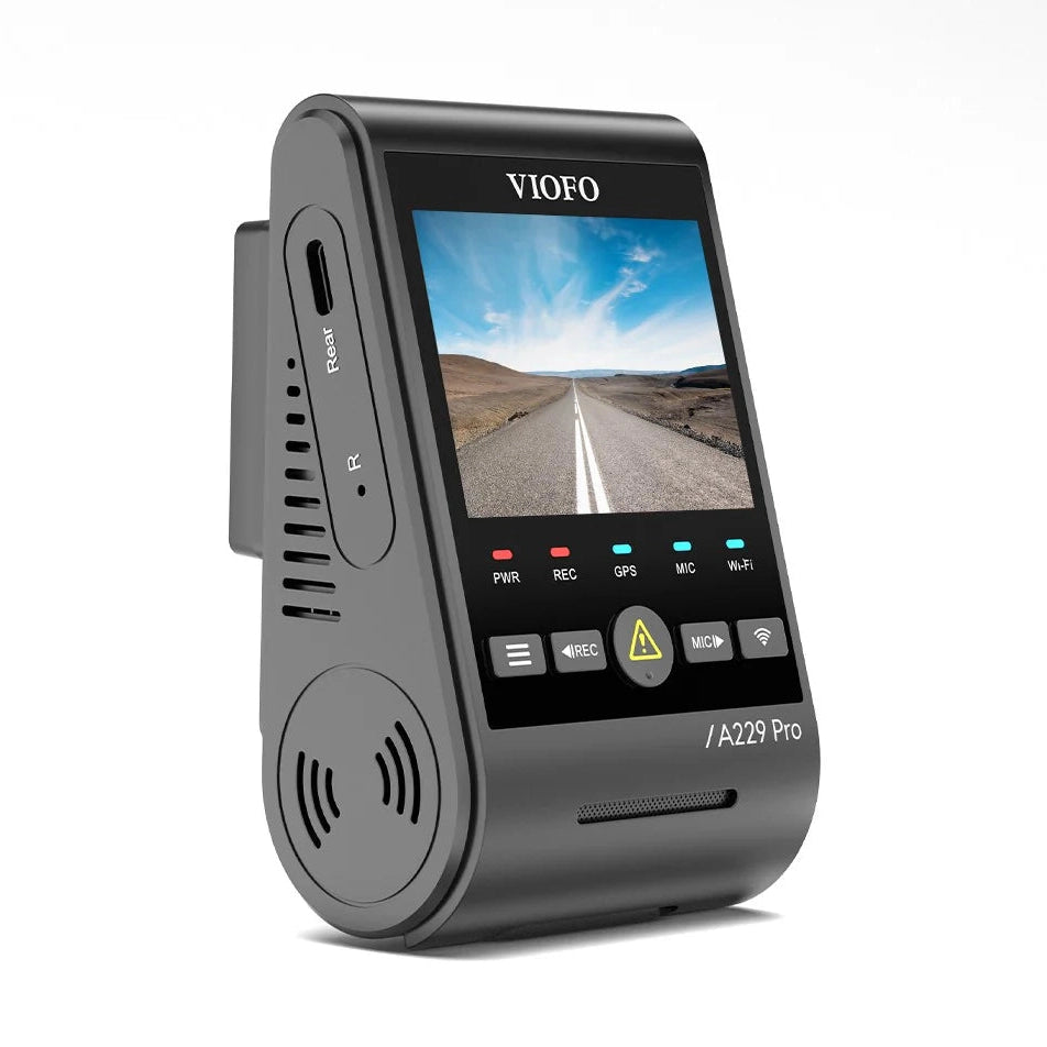 VIOFO A229 Pro 1-CH 4K HDR Dash Cam - Starvis 2 Wi-Fi 6