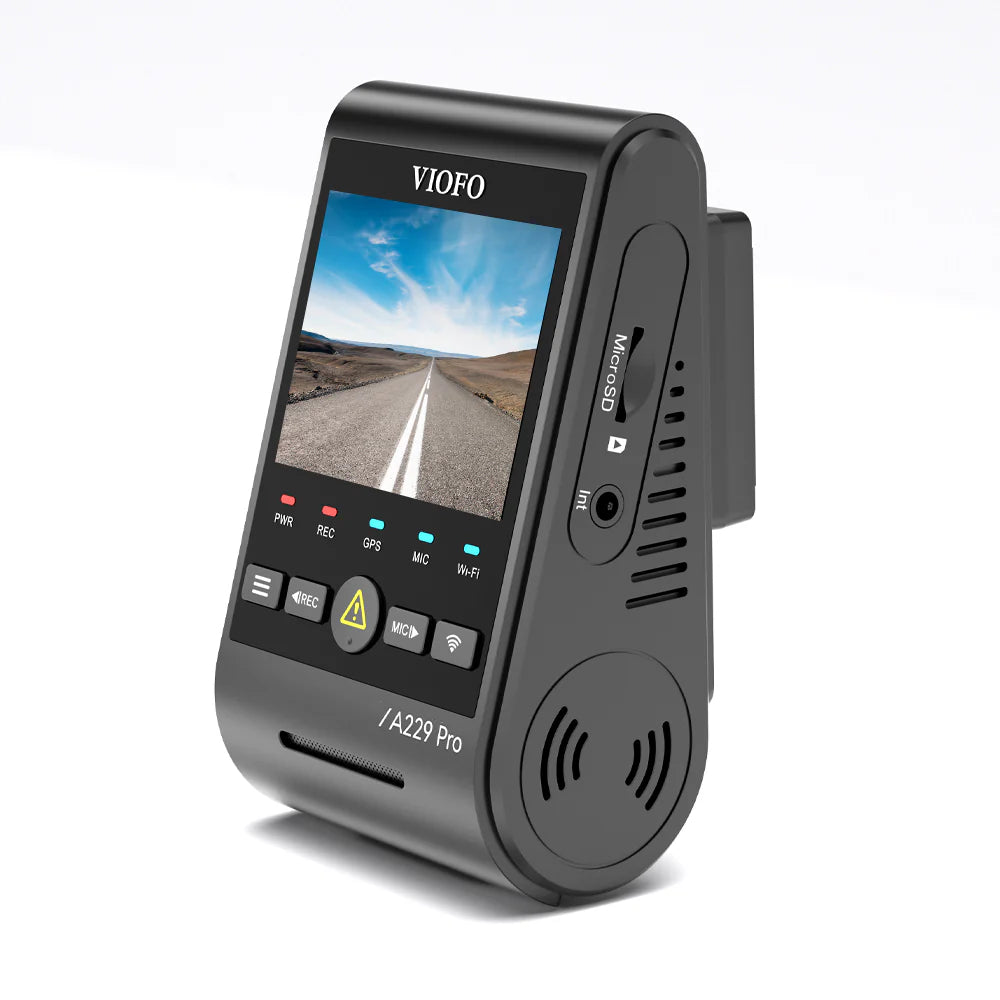 VIOFO A229 Pro 1-CH 4K HDR Dash Cam - Starvis 2 Wi-Fi 6