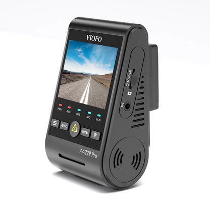 VIOFO A229 Pro 1-CH 4K HDR Dash Cam - Starvis 2 Wi-Fi 6