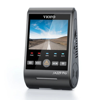 VIOFO A229 Pro 1-CH 4K HDR Dash Cam - Starvis 2 Wi-Fi 6