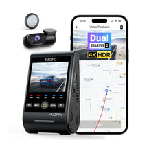 VIOFO A229 Pro 2-CH Front+Rear Dash Cam – 4K + 2K HDR Starvis 2
