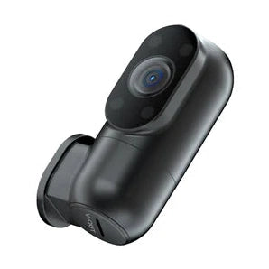 Close-up of VIOFO A229 Pro rear-facing oval camera module with lens and sensors