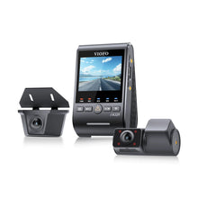 VIOFO A329SW dash cam bundle featuring 2.4-inch display, waterproof rear camera and fisheye cabin lens