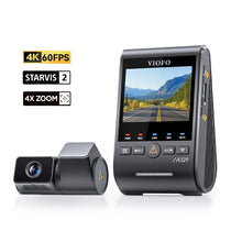 VIOFO A329T 2-CH Dash Cam - Front & Telephoto - 4K60 4× Zoom Sony STARVIS 2