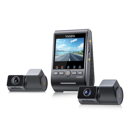 VIOFO A329T 3CH Telephoto Dash Cam - Front, Telephoto & Rear