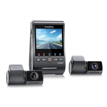 VIOFO A329T 3CH Telephoto Dash Cam - Front, Telephoto & Rear
