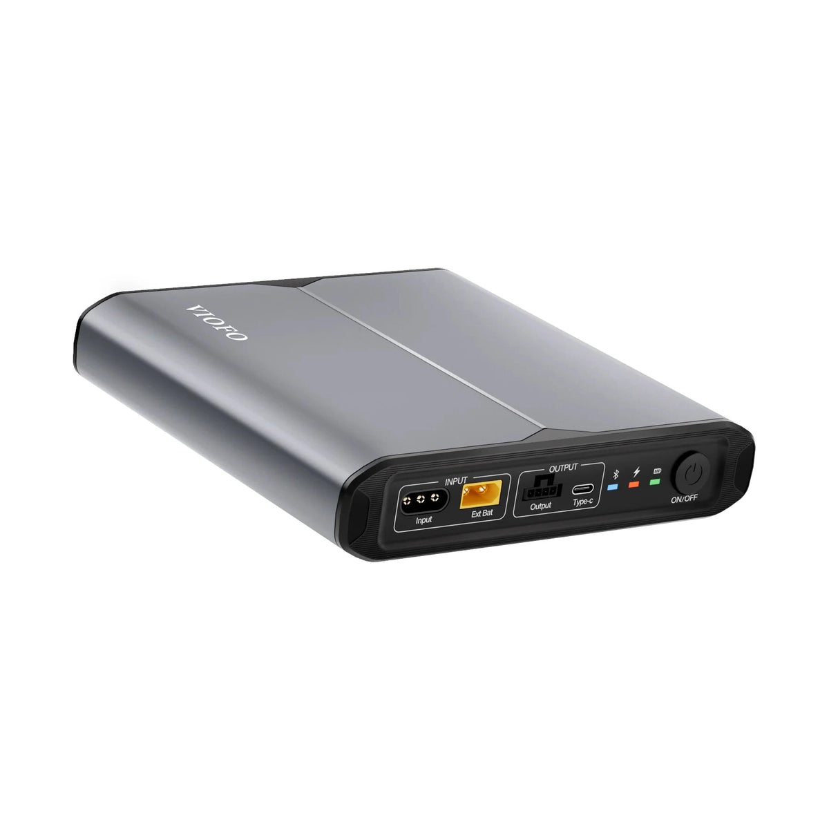 VIOFO BP100 LiFePO4 battery side profile with rubberized edges
