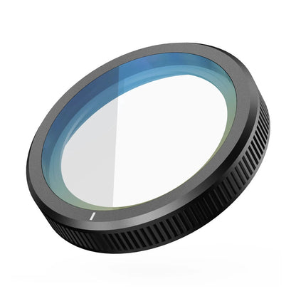 Close-up of VIOFO CPL-200 26mm anti-glare circular polarizer with blue coating