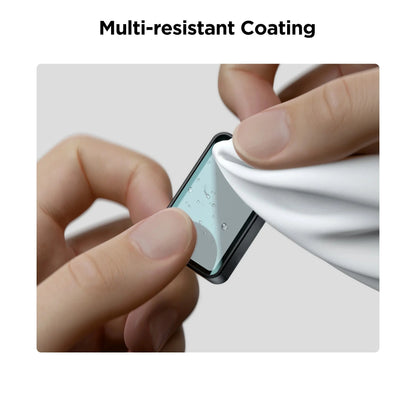 VIOFO CPL-600 hydrophobic coating demonstration showing water beading on glass surface