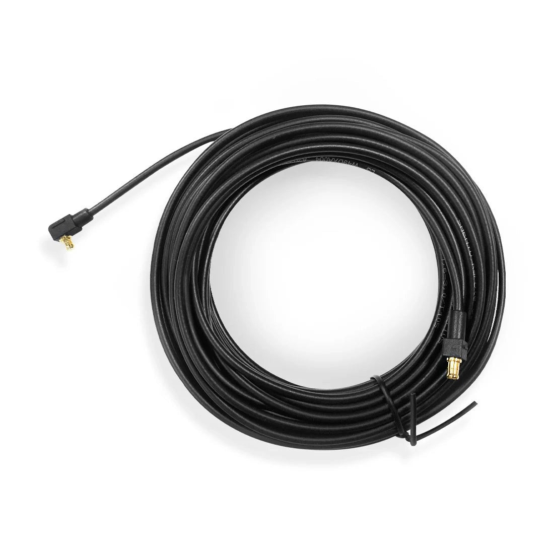 VIOFO A329 rear camera coax cable with right-angle and straight gold-plated connectors