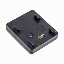 Black VIOFO A129 GPS module showing corner mounting tabs and four gold contact pins