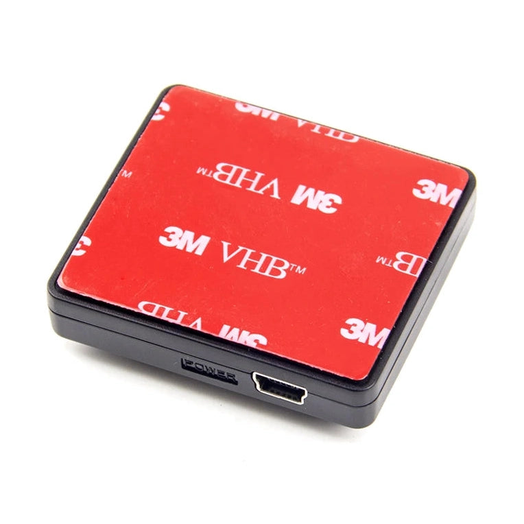 VIOFO GPS mount with red 3M VHB adhesive backing for secure dash cam installation