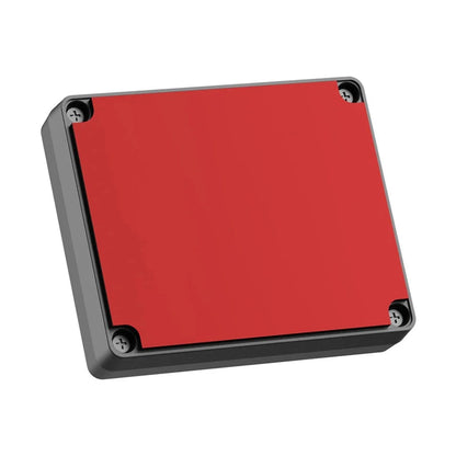 VIOFO A229 GPS mount with red adhesive backing and four screw holes for dash cam installation