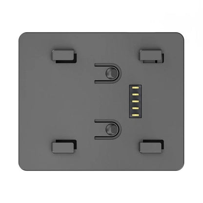 VIOFO A329 GPS mount top view with gold contact pins and metal clips