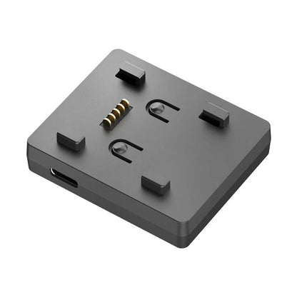 Compact dark gray VIOFO quad-mode GNSS mount angled view with tabs
