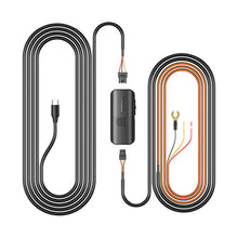 VIOFO HK6-A hardwire kit contents including USB-C cable and fuse tap