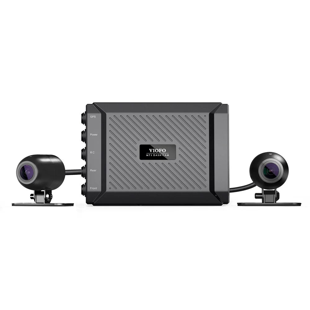 VIOFO MT1 2-CH Front+Rear Motorcycle Dash Cam - Dual 1080p GPS Wi-Fi Sony STARVIS