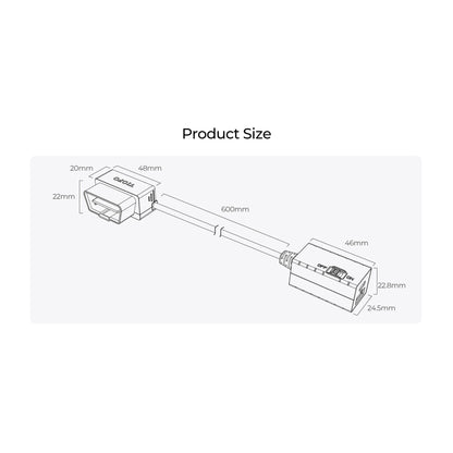 VIOFO OP100 OBD Hardwire Kit – Plug-and-Play Parking Mode